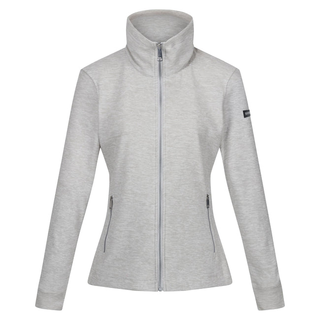 Cyberspace Marl - Front - Regatta Womens-Ladies Azaelia Marl Full Zip Fleece Jacket
