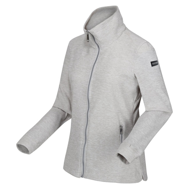 Cyberspace Marl - Side - Regatta Womens-Ladies Azaelia Marl Full Zip Fleece Jacket