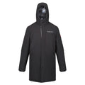 Black - Front - Regatta Mens Christian Lacroix Padded Long Waterproof Jacket