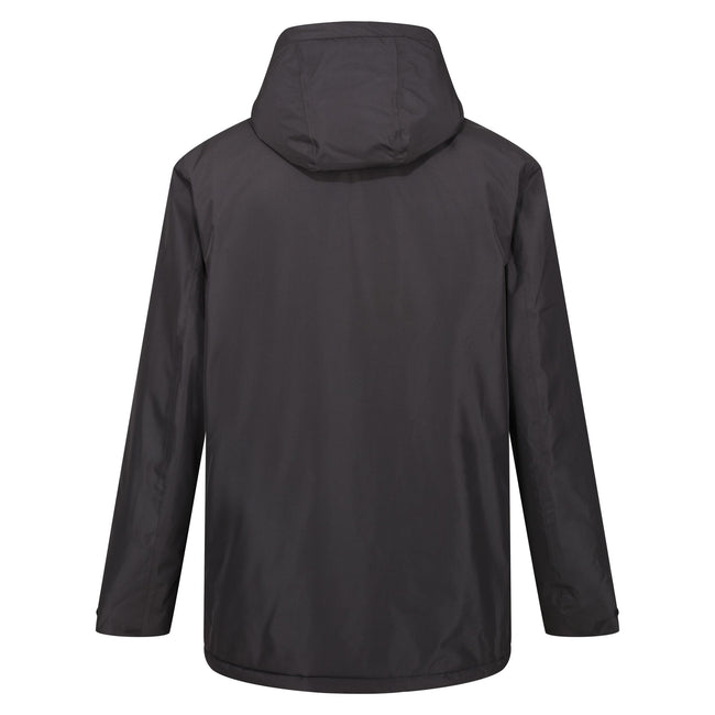 Black - Back - Regatta Mens Larrick Waterproof Jacket
