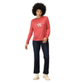 Mineral Red - Lifestyle - Regatta Womens-Ladies Carlene Long-Sleeved T-Shirt