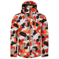 Puffins Orange - Front - Dare 2B Mens Edge Camo Ski Jacket