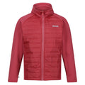 Mineral Red-Rumba Red - Side - Regatta Childrens-Kids Hydrate VIII 3 In 1 Waterproof Jacket