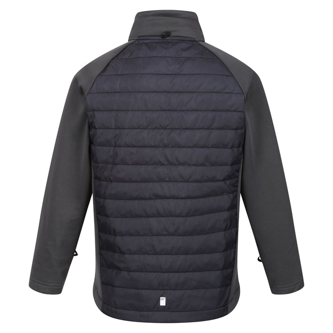 California Yellow-Seal Grey - Lifestyle - Regatta Childrens-Kids Hydrate VIII 3 In 1 Waterproof Jacket