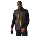 Black-Orange Pop - Side - Regatta Professional Mens Thermal Body Warmer