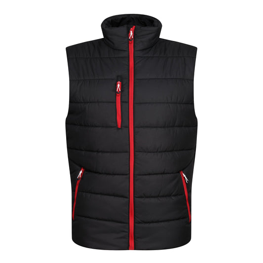 Black-Classic Red - Front - Regatta Professional Mens Thermal Body Warmer