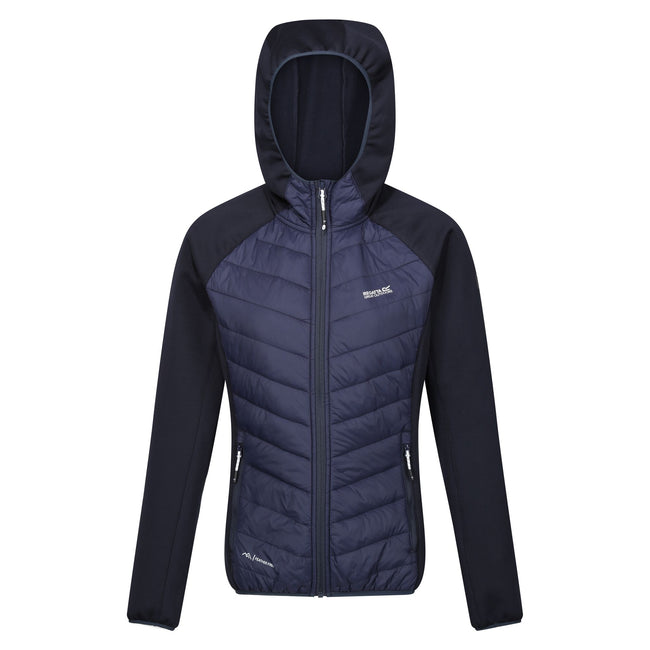 Navy - Front - Regatta Womens-Ladies Andreson VIII Hybrid Jacket