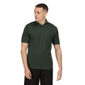 Dark Green - Side - Regatta Mens Pro Moisture Wicking Polo Shirt