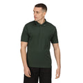 Dark Green - Side - Regatta Professional Mens Moisture Wicking Polo Shirt