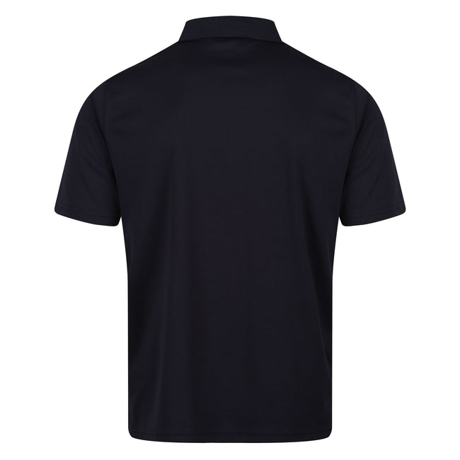 Navy - Back - Regatta Professional Mens Moisture Wicking Polo Shirt