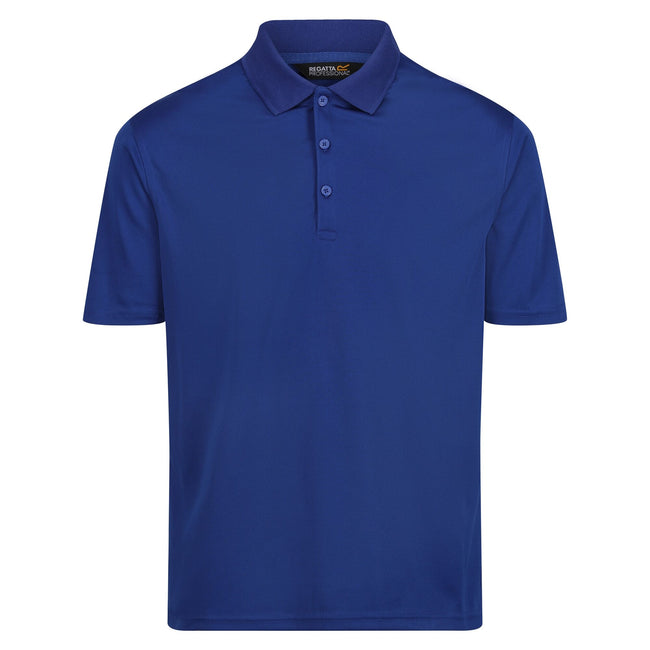 New Royal - Front - Regatta Professional Mens Moisture Wicking Polo Shirt