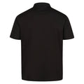 Black - Back - Regatta Mens Pro Moisture Wicking Polo Shirt