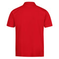 Classic Red - Back - Regatta Professional Mens Moisture Wicking Polo Shirt