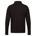 Black - Back - Regatta Mens Pro Long-Sleeved Polo Shirt
