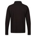 Black - Back - Regatta Professional Mens Long-Sleeved Polo Shirt