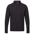 Seal Grey - Front - Regatta Mens Pro Long-Sleeved Polo Shirt