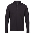 Seal Grey - Front - Regatta Professional Mens Long-Sleeved Polo Shirt