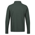 Dark Green - Back - Regatta Professional Mens Long-Sleeved Polo Shirt