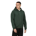 Dark Green - Side - Regatta Professional Mens Full Zip Hoodie