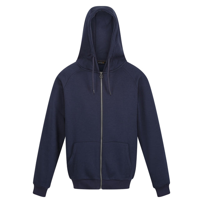 Navy - Front - Regatta Professional Mens Full Zip Hoodie
