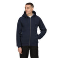 Navy - Side - Regatta Professional Mens Full Zip Hoodie