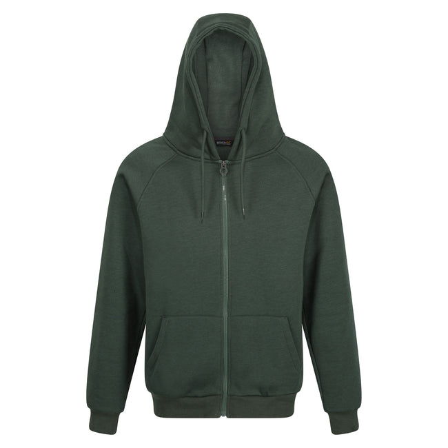 Dark Green - Front - Regatta Professional Mens Full Zip Hoodie