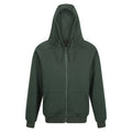 Dark Green - Front - Regatta Professional Mens Full Zip Hoodie