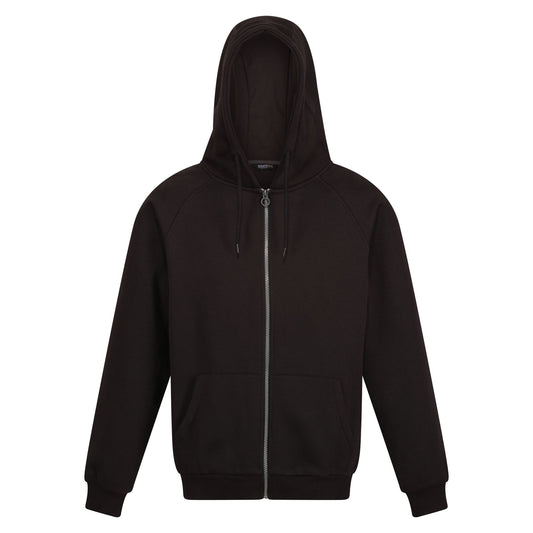 Black - Front - Regatta Professional Mens Full Zip Hoodie