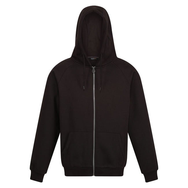 Black - Front - Regatta Professional Mens Full Zip Hoodie