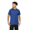 New Royal - Side - Regatta Professional Mens Cotton Soft Touch T-Shirt