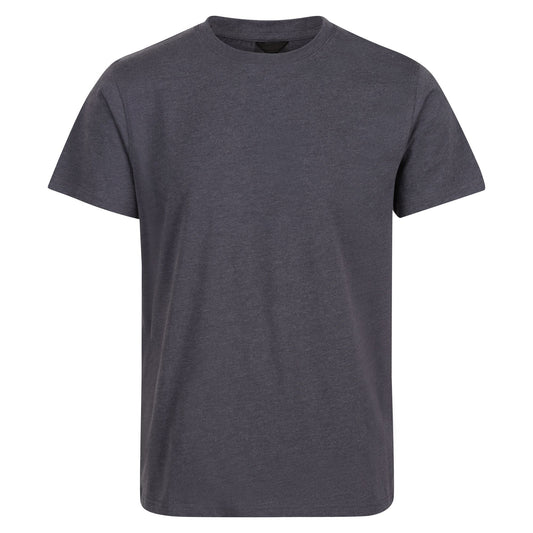 Seal Grey - Front - Regatta Professional Mens Cotton Soft Touch T-Shirt