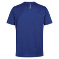 New Royal - Back - Regatta Professional Mens Reflective Moisture Wicking T-Shirt