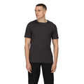 Seal Grey - Side - Regatta Professional Mens Reflective Moisture Wicking T-Shirt