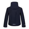 Navy-New Royal - Back - Regatta Professional Childrens-Kids 3 Layer Soft Shell Jacket