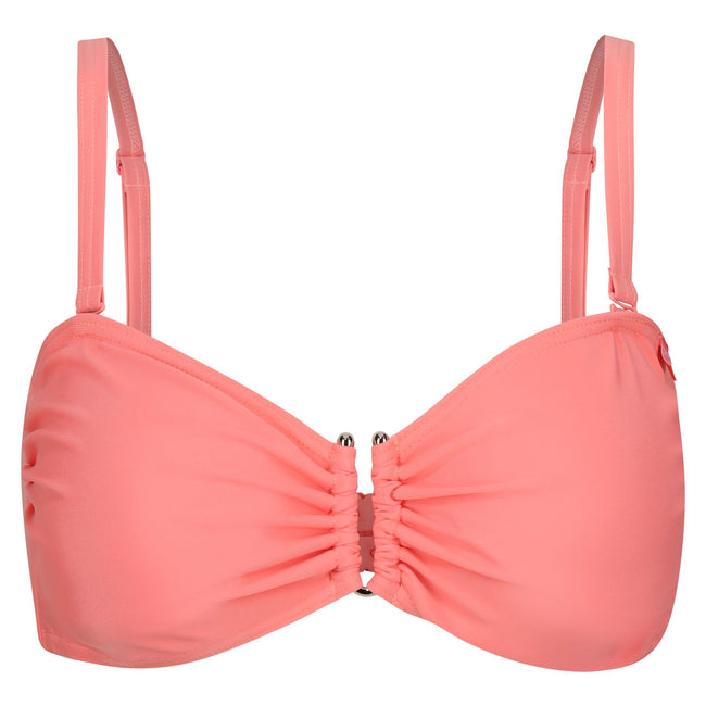 Shell Pink - Front - Regatta Womens-Ladies Aceana III Bikini Top