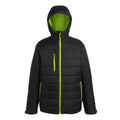 Black-Lime Green - Front - Regatta Professional Mens Thermal Padded Jacket
