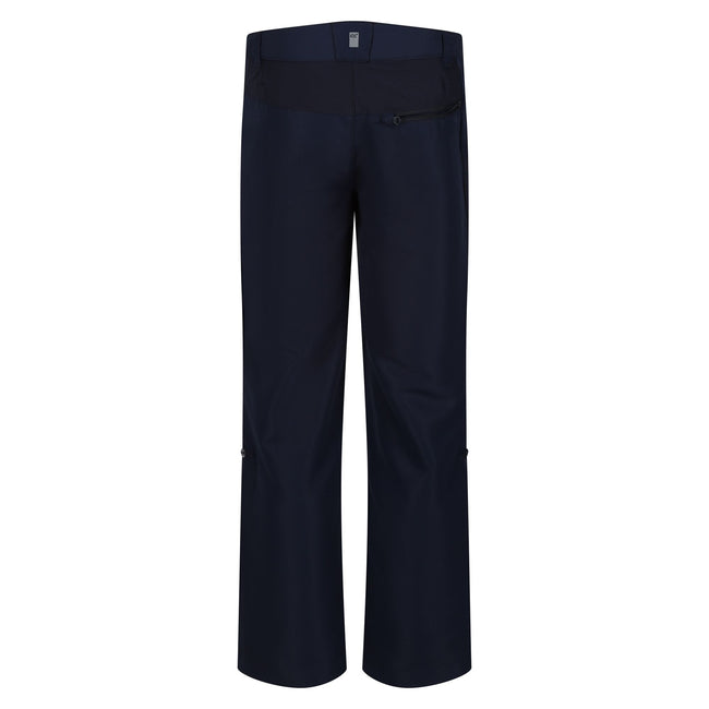 Navy - Back - Regatta Childrens-Kids Sorcer VI Hiking Trousers
