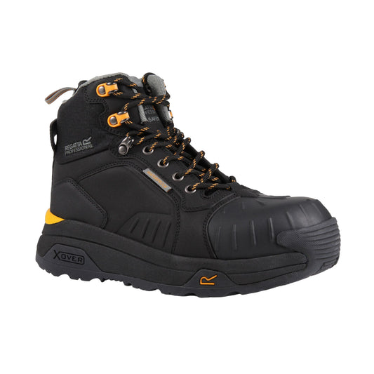 Black - Front - Regatta Professional Mens Safety Boots