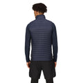 Navy-French Blue - Lifestyle - Regatta Mens Navigate Quilted Hybrid Gilet