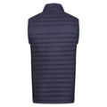 Navy-French Blue - Back - Regatta Professional Mens Quilted Hybrid Gilet