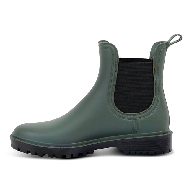 Deep Green - Back - Regatta Womens-Ladies Lady Harriett II Ankle Wellington Boots