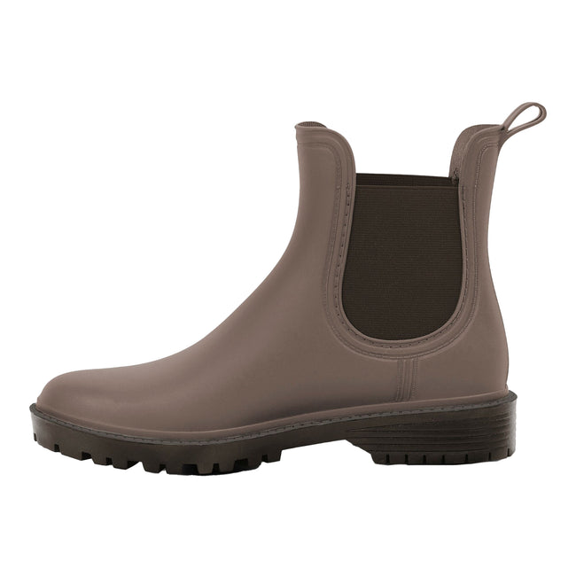 Mocha - Pack Shot - Regatta Womens-Ladies Lady Harriett II Ankle Wellington Boots