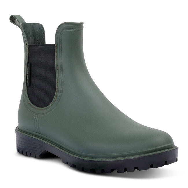 Deep Green - Front - Regatta Womens-Ladies Lady Harriett II Ankle Wellington Boots