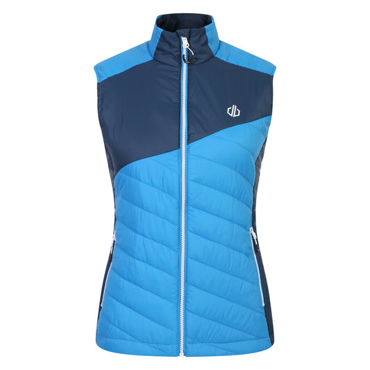 Swedish Blue-Moonlight Denim - Front - Dare 2B Womens-Ladies Ascending Gilet