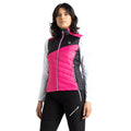 Pure Pink-Black - Lifestyle - Dare 2B Womens-Ladies Ascending Gilet