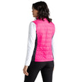 Pure Pink-Black - Pack Shot - Dare 2B Womens-Ladies Ascending Gilet