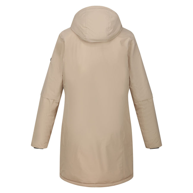 Barleycorn-Seal Grey - Back - Regatta Womens-Ladies Yewbank III Waterproof Jacket