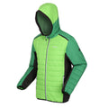 Jasmine Green-Field Green - Side - Regatta Mens Trutton II Baffled Padded Jacket