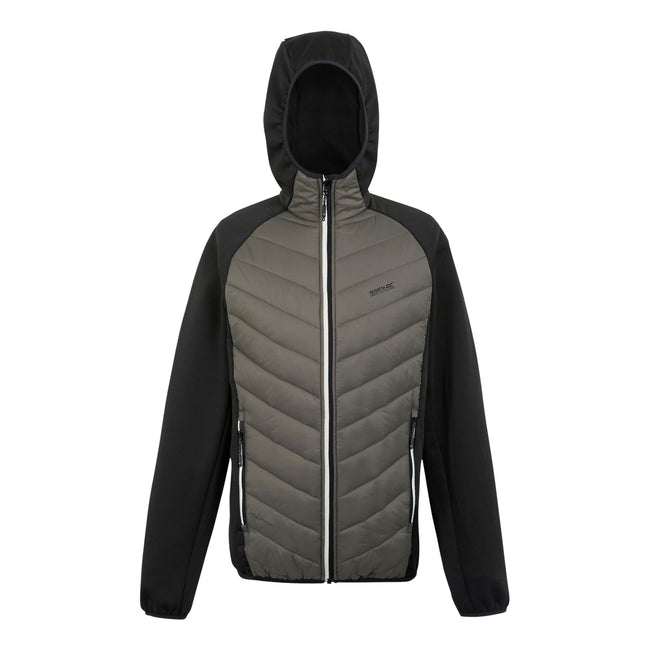 Treetop-Black - Front - Regatta Mens Andreson VIII Hybrid Jacket
