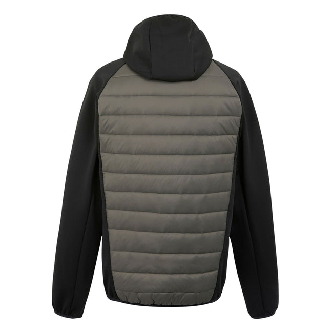 Treetop-Black - Back - Regatta Mens Andreson VIII Hybrid Jacket